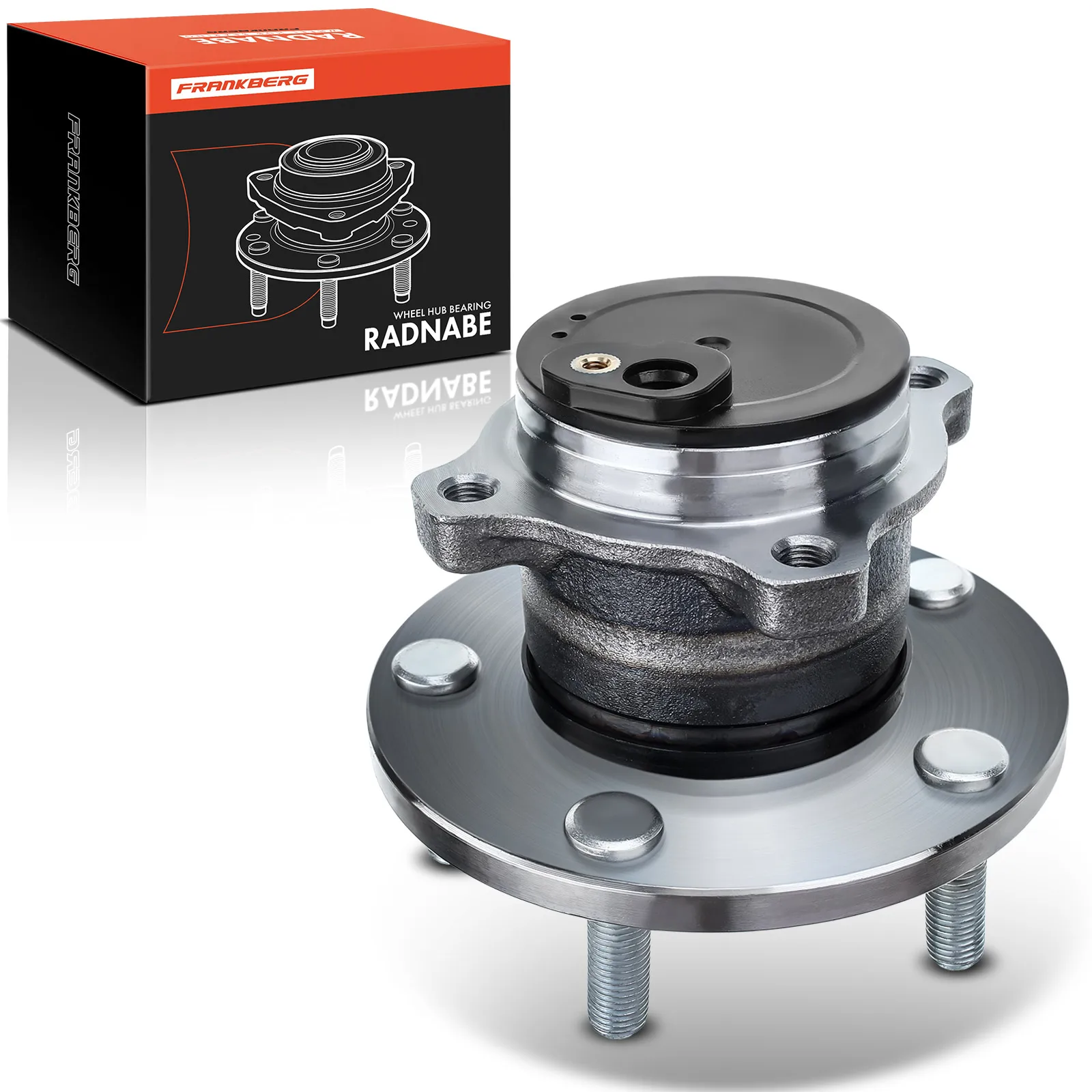 Frankberg 1x Radnabe Radlagersatz Hinterachse beidseitig für Mazda 3 Stufenheck 5 1.4L 1.6L 2003-2014 BP4K2615XE B35N2615X