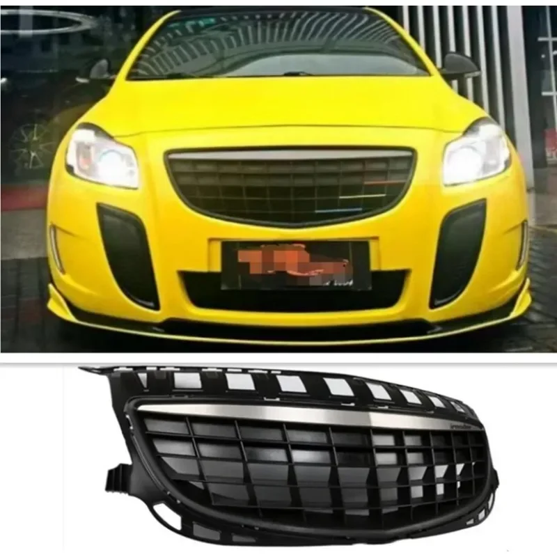 

New! For Buick Regal Opel Insignia Grill GS 2014 2015 2016 Front Bumper Grill Radiator Grille Car Styling Car Accessories