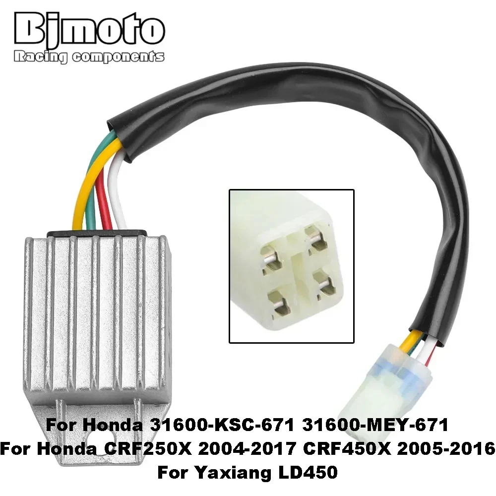 

Motorcycle Rectifier For Honda CRF250X 2004-2017 CRF450X 2005-2016 XL250R 1982-1983 31600-KSC-671 31600-MEY-671 31600-KS5-000