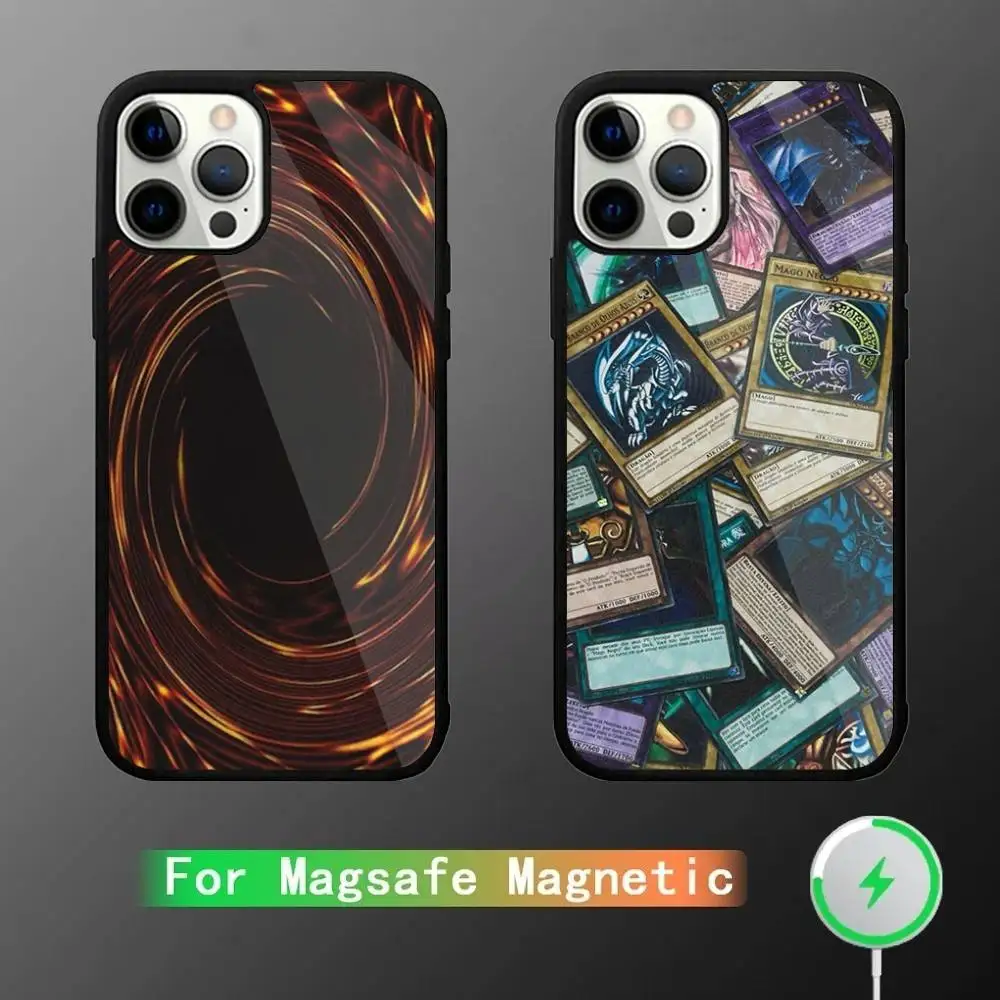 

Game Yu-Gi-Oh Card Phone Case For iPhone 17,16,15,14,13,12,11,Pro,Max,Plus,Mini,SE4,E Magnetic Magsafe Wireless Charging
