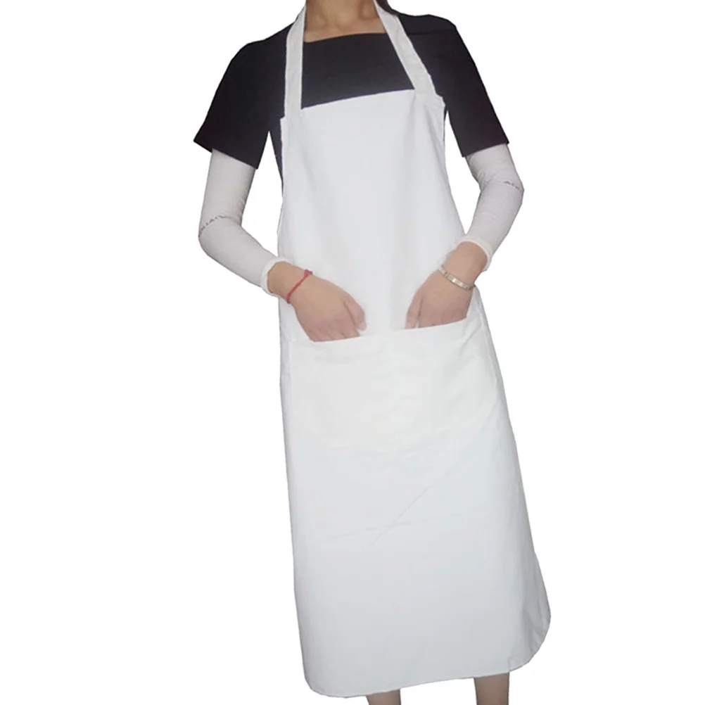 

2Pcs Simple Apron Waterproof Cooking Apron with Neck Strap Ideal for Baking Grilling Gardening Art Crafts Home Restaurant