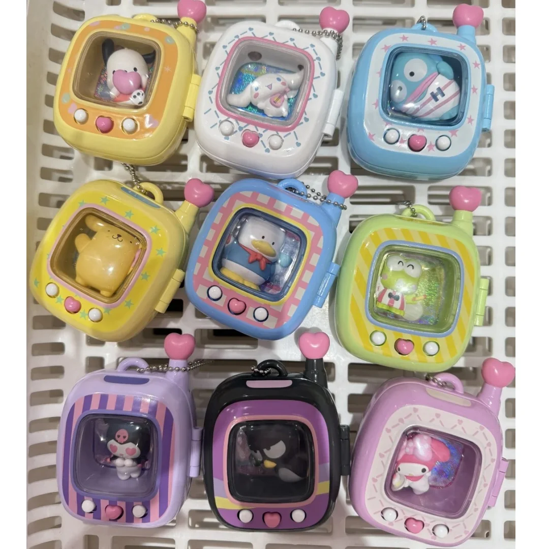 

Hot Genuine Sanrio Pocket Elf Pendant Series Blind Box Hellokitty Melody Anime Figure Decoration Collection Customized Gifts