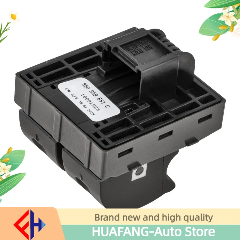 Original Driver Side Window Control Switch Button 8e0959851a5pr,For Au Di Tt 2008-2015 2.0/3.2,tts 2009-2015,tt Rs High Quality