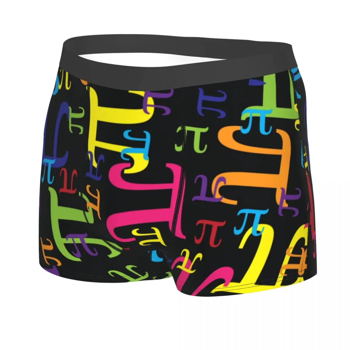 Pi Math Science Boxer Briefs for Male, Math Sous-vêtements, Geek Mathematics, Slips, Short, Culottes, Caleçons, Nouveauté