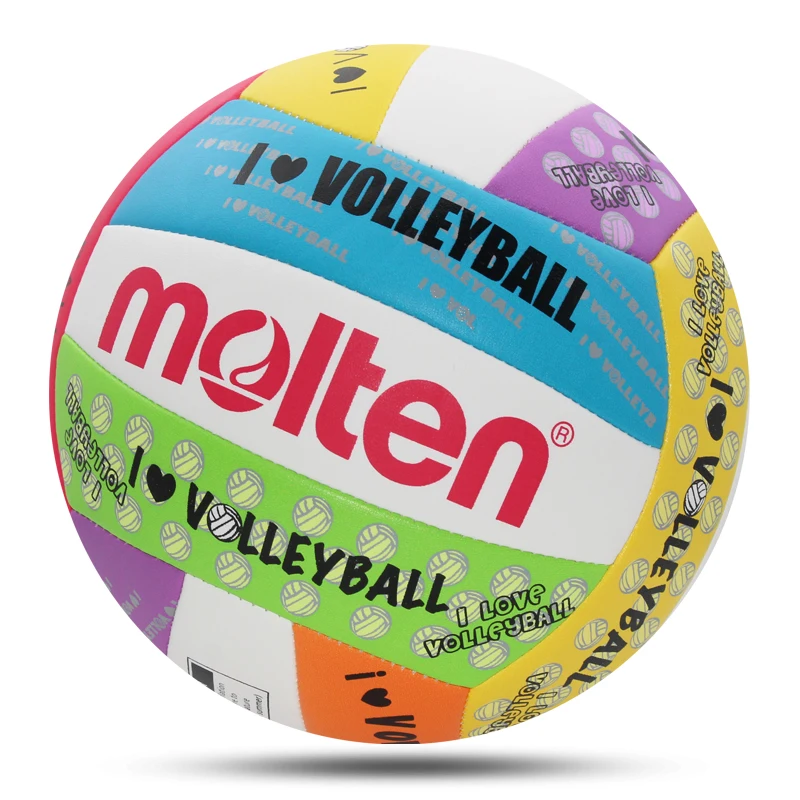 Molten Volleyball Balls Standard Size 5 Soft Touch PU High Quality Indoor Outdoor Sports Competition Training Match Voleibol