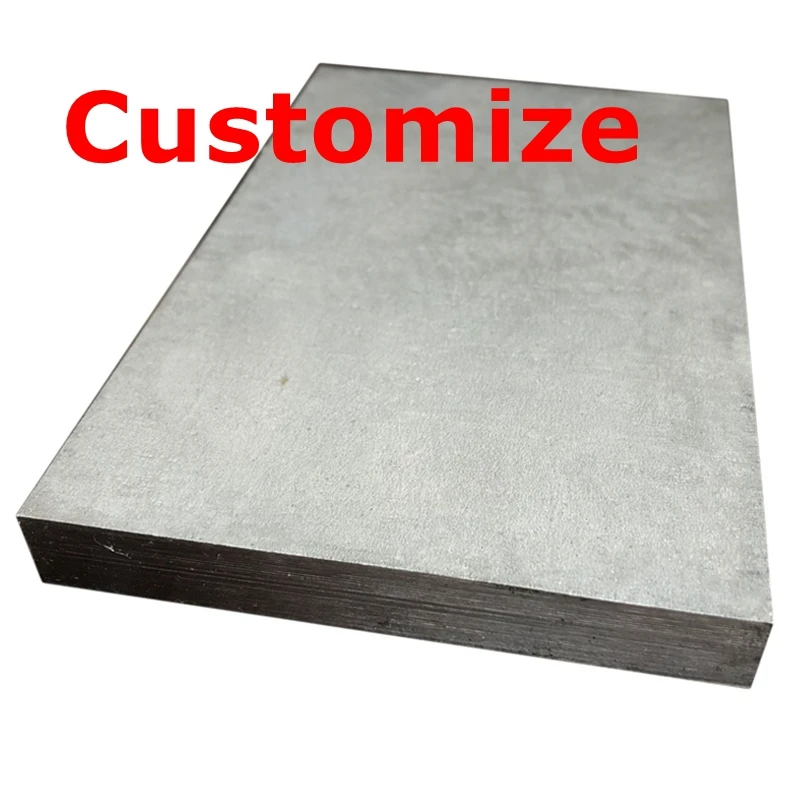 

8mm 10mm 12mm 15mm ta1 ta2 tc4 tc21 Titanium Titan Ti Alloy Plate sheet block customize cut metal work cncn diy parts