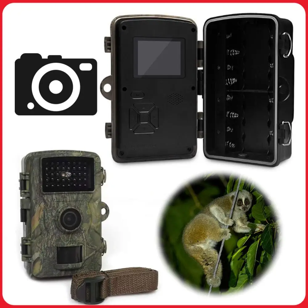 

Водонепроницаемая инфракрасная камера для охоты с ночным видением, активируемая движением, для наблюдения за дикой природой, уличная фотоловушка для животных