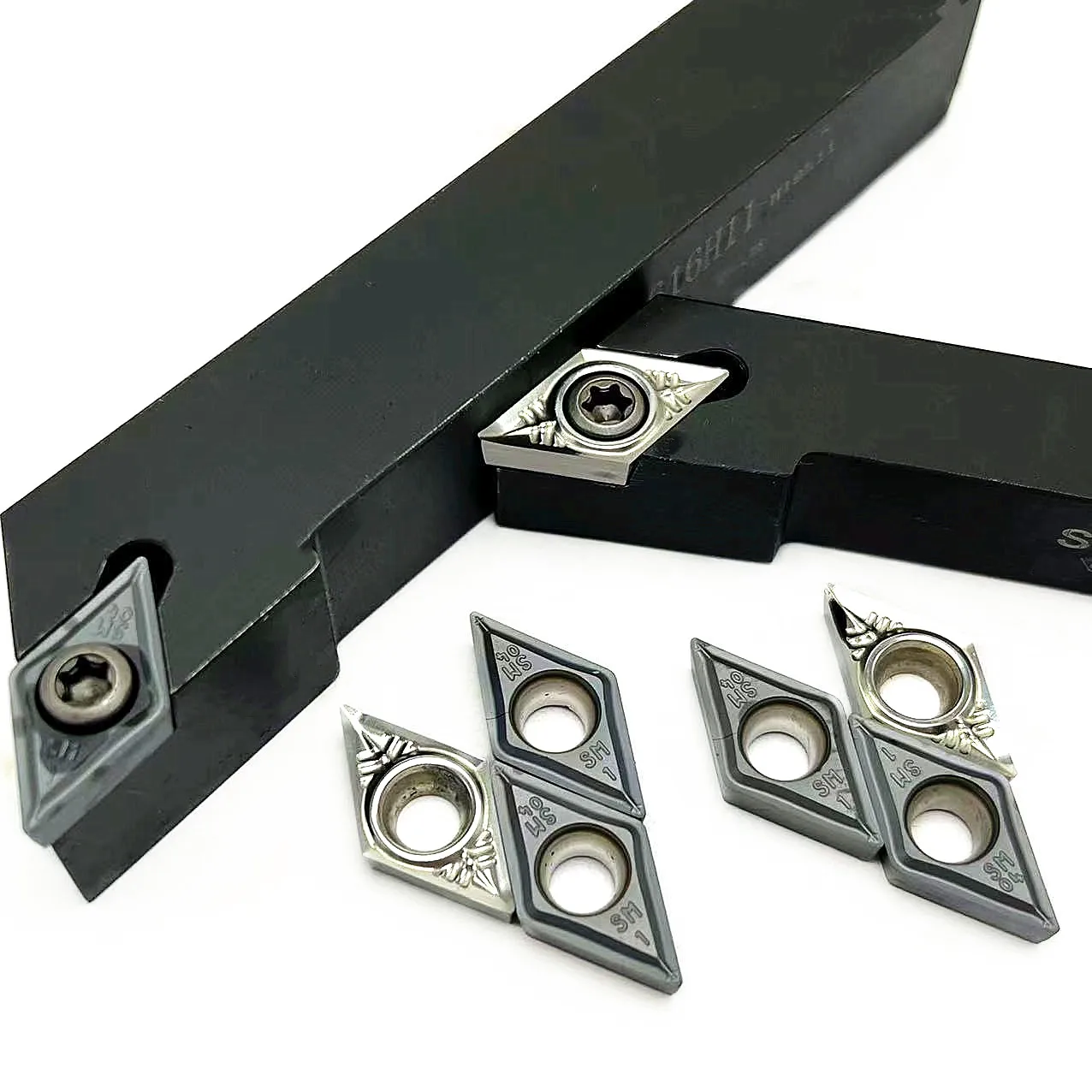 Пластины из цементированного карбида 10 шт., DCMT11T304 и SDJCR1212H11 SDJCR1616H11 SDJCR2020k11, для наружной обточки, никелированные