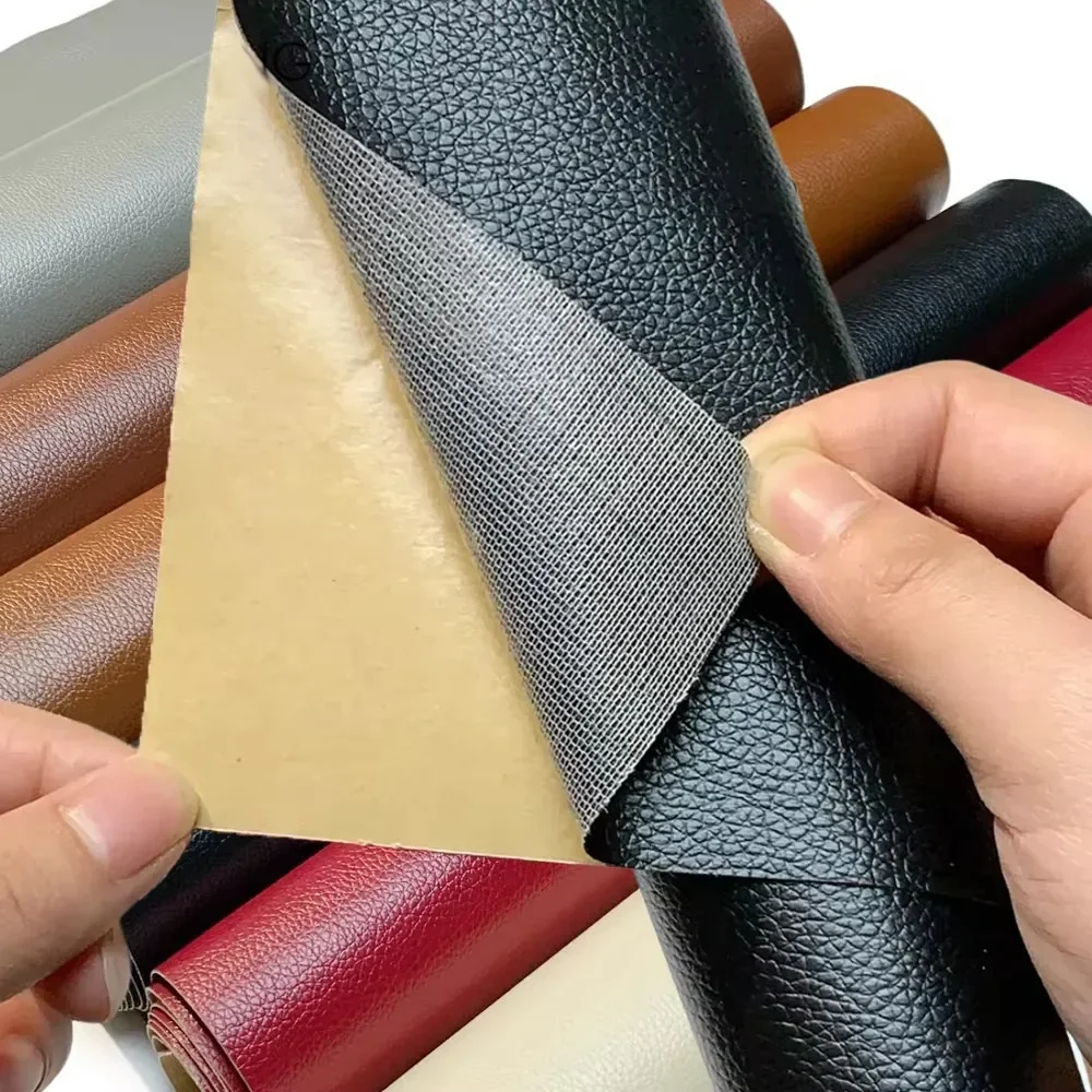 Self Adhesive Leather Sticker Furniture Leather Repair Tapes Waterproof Sofa Chair Repair Stickers DIY Car Seats Repair Decal