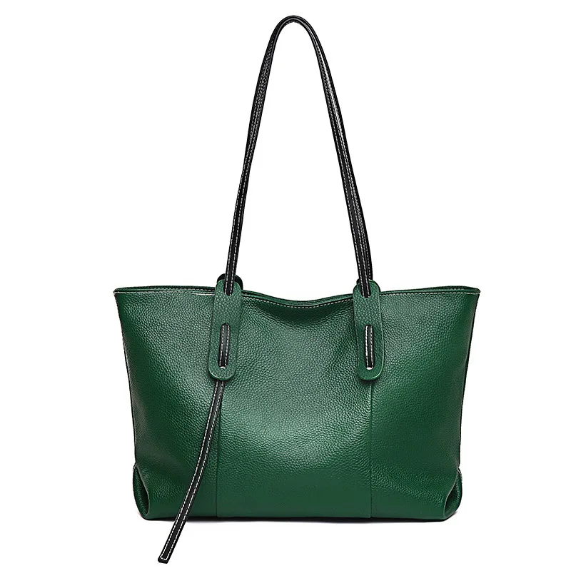 Sac à bandoulière en cuir véritable pour femme, sacs à main de grande capacité, messager de luxe à proximité, haute qualité, lancé unique, Y2k