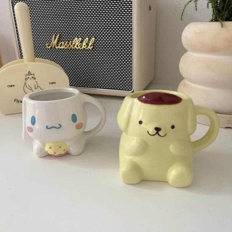 Sanrio Hello Kitty Mug, Cinnamoroll, My Melody Cartoon, Small Kawaii Coffee Cup, Cute Water Cups, Children's Gift, New 50-100 Ml