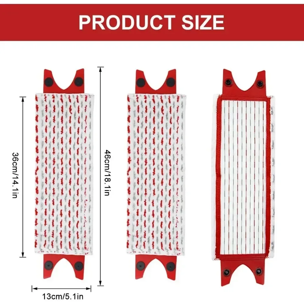 Obrotowa ściereczka do mopa Vileda UltraMax/O-Cedar Wymienne nakładki z mikrofibry do płaskiego mopa podłogowego Zmywalna osłona wielokrotnego użytku