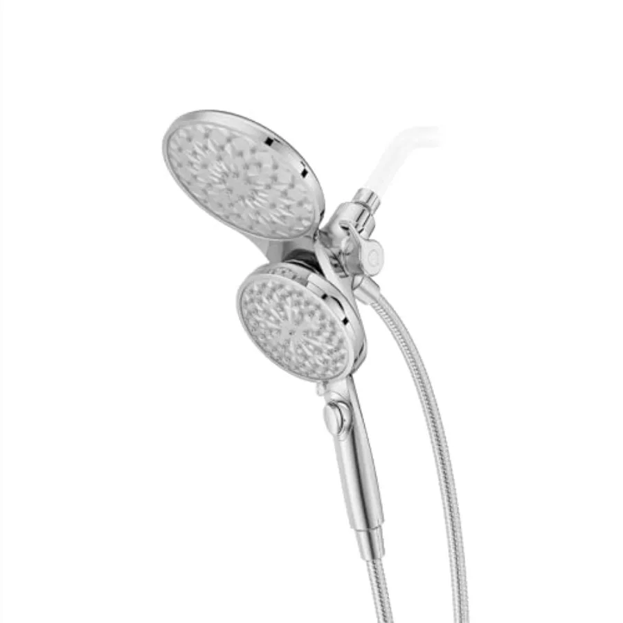 

HydroFuse Shower Head and Handheld Combo, Hose Included, Magnetic Docking, 6-Function, , Finish, 020HFM01CC