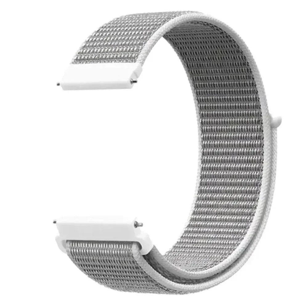 22/20mm Flag Style Braided Nylon Strap for Redmi Watch 5 Acitve/Lite Wristband Amazfit Active 3-2-Max/Huawei Watch 5/GT7-6-5 Pro