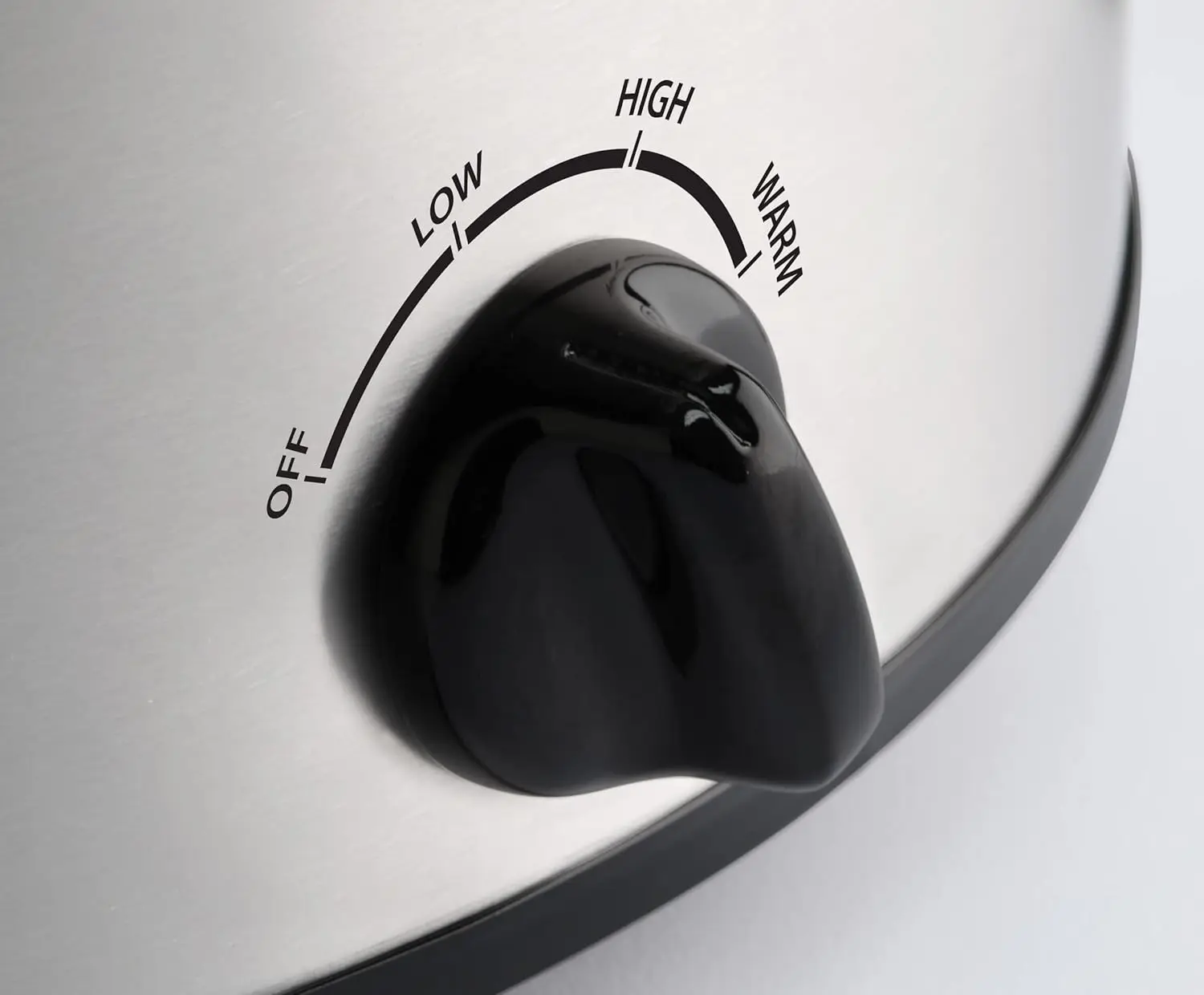 طباخ بطيء من الفولاذ المقاوم للصدأ ، 5 كوارت