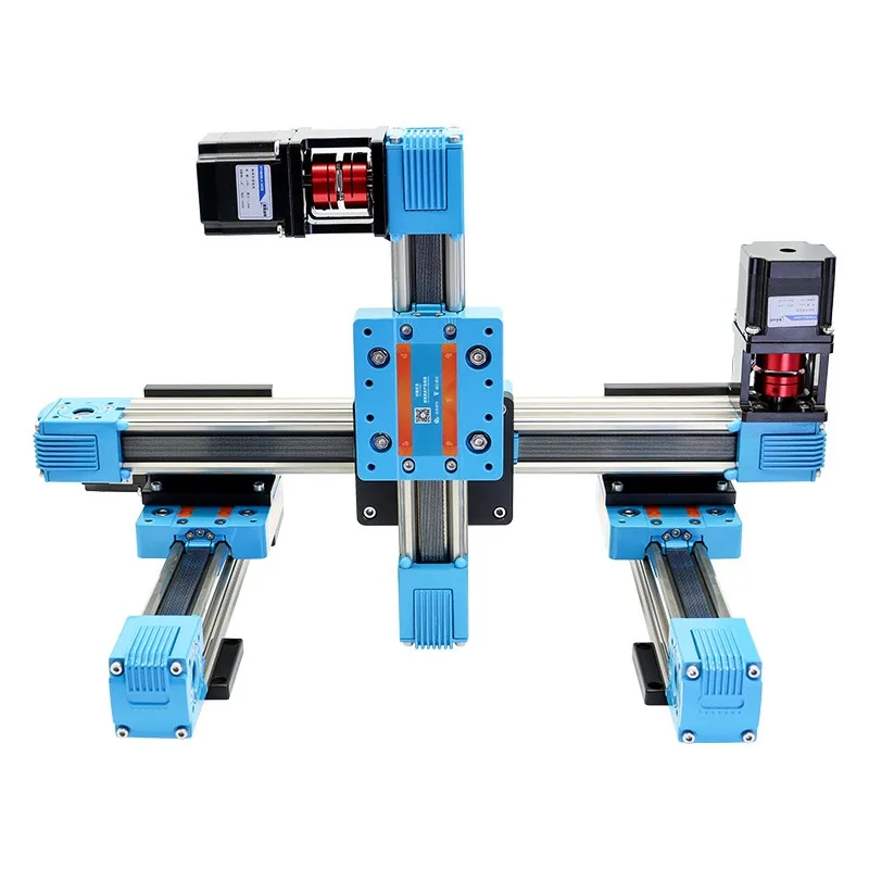 

45 synchronous belt slide module, three-axis precision high-speed silent cross slide