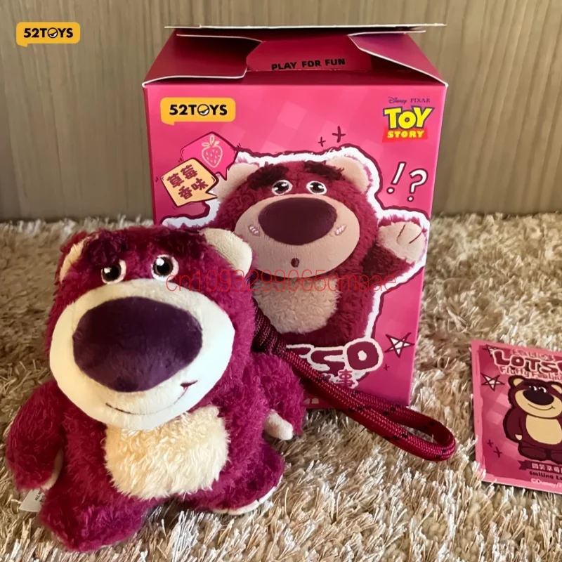 Hot 52toys Disney Lotso Fluffy Feelings Series Blind Box Plush Pendant Doll Cute Anime Figure Room Ornament Collectible Toy Gift view 2