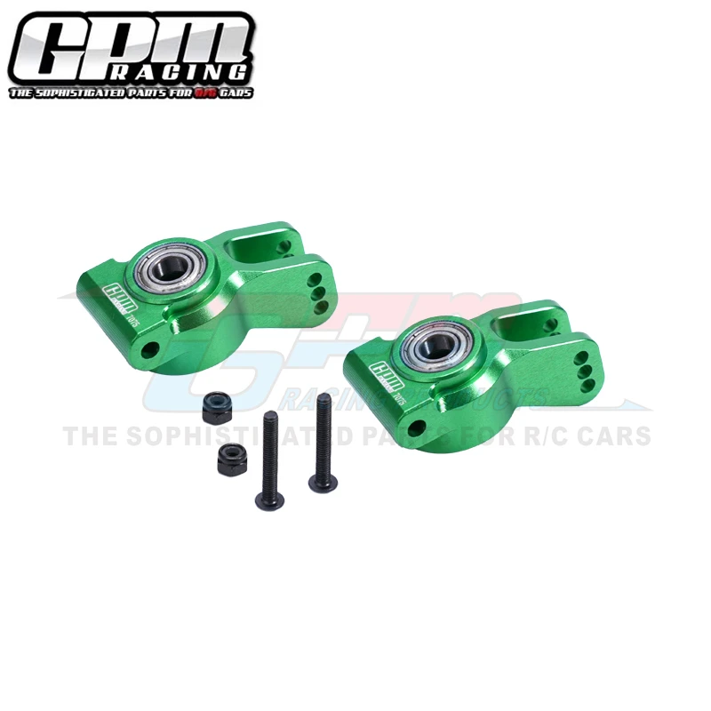 GPM Alu 7075 Set Hub belakang bantalan lebih besar untuk LOSI 1/10 ketahanan Lasernut Ultra 4