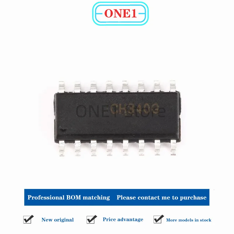 1PCS/lot New original CH340G SOP-16 USB to serial IC chip USB bus adapter chip