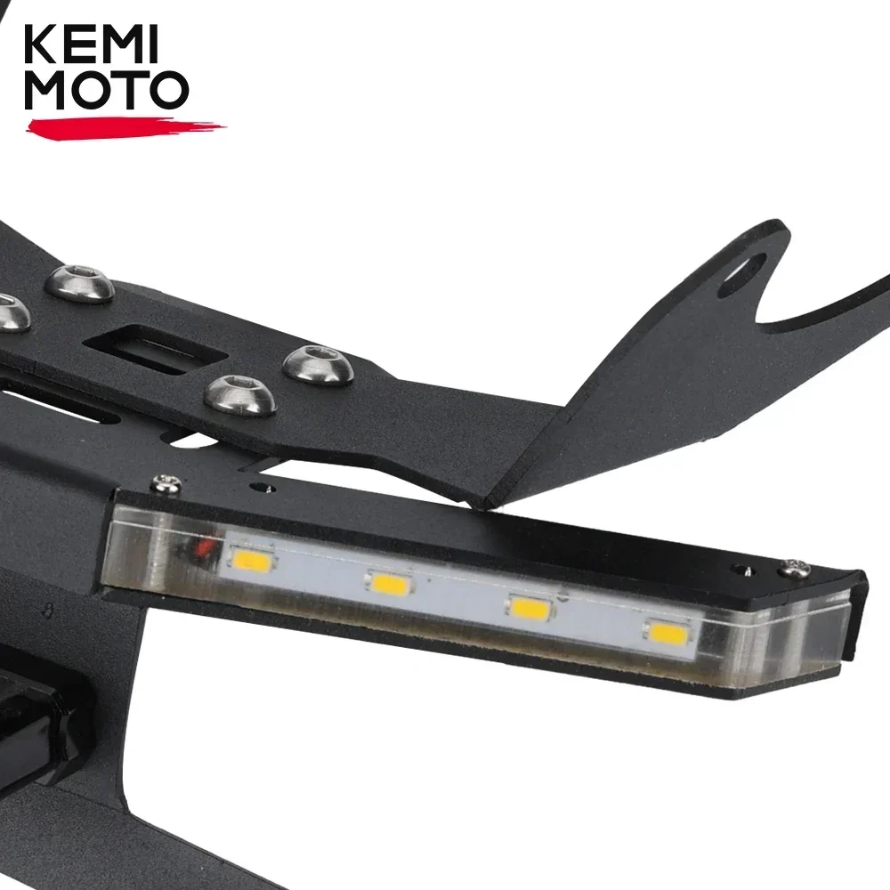 CBR650R-Clignotant Arrière LED pour Honda CBR 650R 2021 2022 2023, Support de Plaque de Planificateur de Moto, Pièces de Garde-Boue