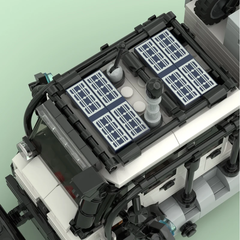 Nieuw MOC bouwsteenmodel ultieme off-road avontuurlijke voertuigtechnologie modulaire kinderspeelgoed cadeau DIY-montageset