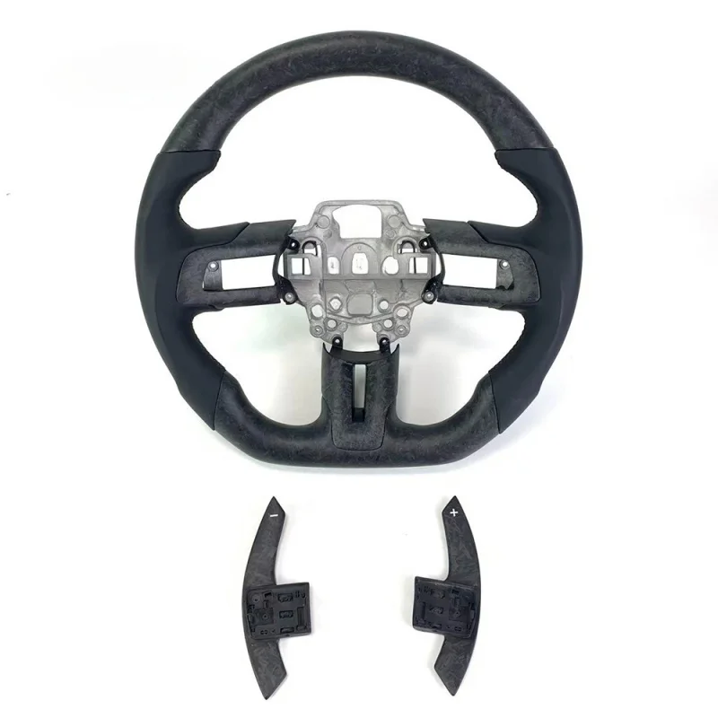 For Ford Mustang/Raptor F-150/Ranger/Focus High-Quality Customizable Carbon Fiber Steering Wheel 2015-2019