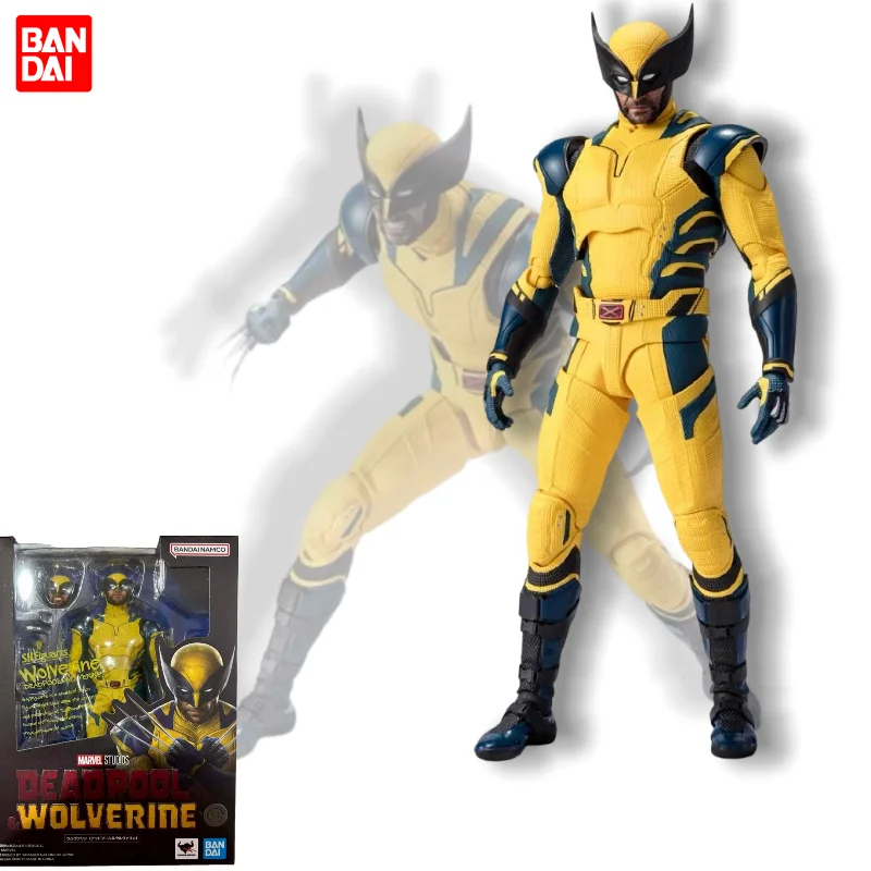 

В наличии: Коллекционная подвижная фигурка Bandai S.H.Figuarts Вулверин и Дэдпул, официальная модель по мотивам аниме и мультфильмов