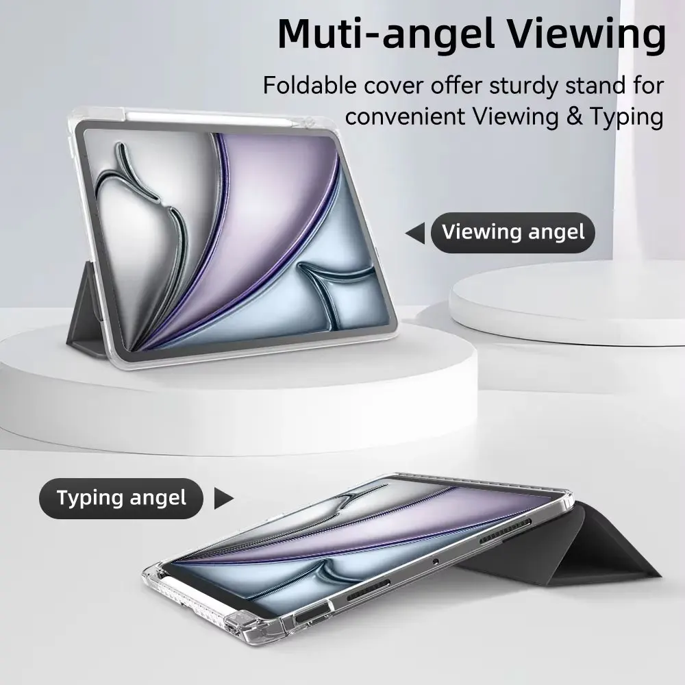 Couples For iPad Air 5 Case 2024 Air 6 11 iPad Pro 11 12.9 13 10 Gen 10.2 9th 8th 6th 5th 9.7 inch Mini 7 6 Smart Case 1/2Pcs image 4