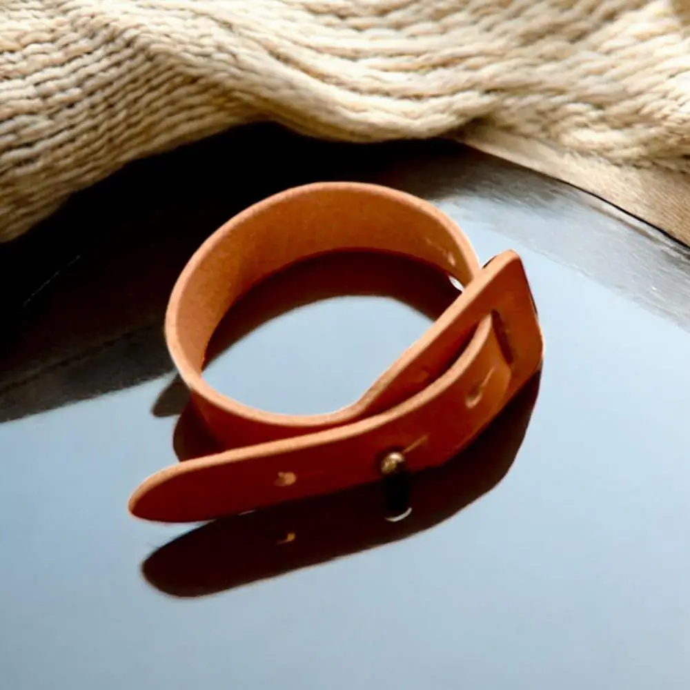 PU Leather Curtain Tie Back Buckle Solid Color Decoration Curtain Tie Strap Curtains Accessories Adjustable