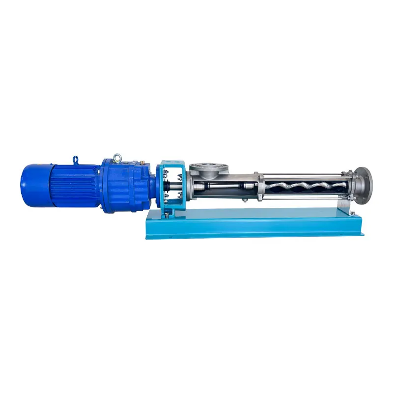 Netzsch Type NM125 High Pressure Electric 37KW Sewage/Slurry/Sludge/Mud OEM Progressing Cavity Screw Pump Wastewater Treatment