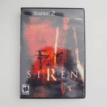 PS2 Siren Unlock Console Station 2 Retro Optical Drive Video Game Machine Parts with Manual Copy Disc Game