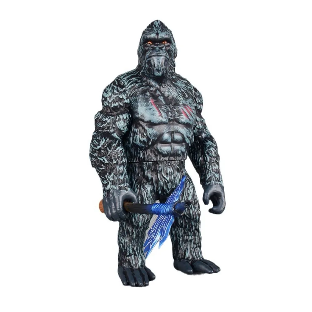 

Anime Movie Godzilla Vs King Kong Action Toy Figures Periphery Movable Figuras Toys Desktop Model Ornaments Gift for Children