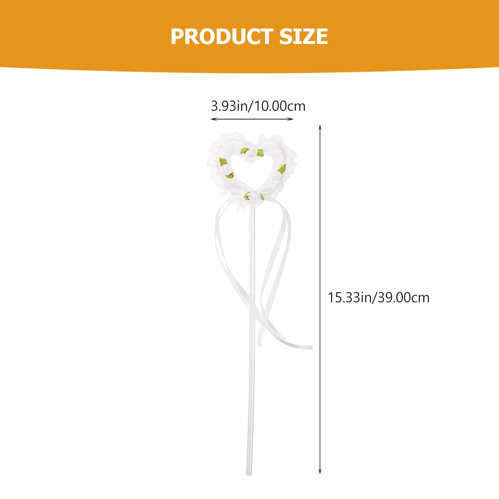 Varinha de fada de coração 4 peças para meninas, iluminada, decoração de festa infantil durável, presente de aniversário, adereço de cosplay, brincadeira de simulação