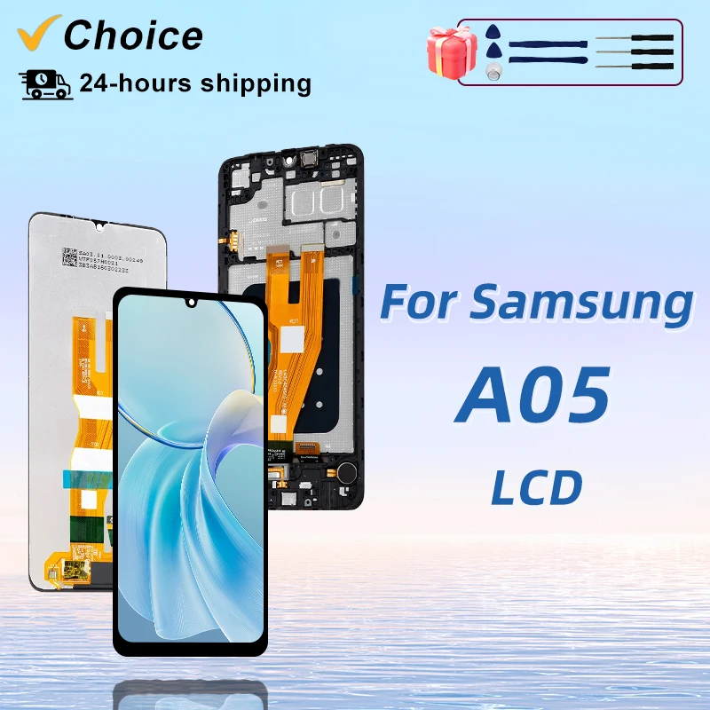

6,7 "IPS для Samsung Galaxy A05 LCD A055 SM-A055F дисплей сенсорный экран для Samsung SM-A055F/DS SM-A055M экран Запасные части
