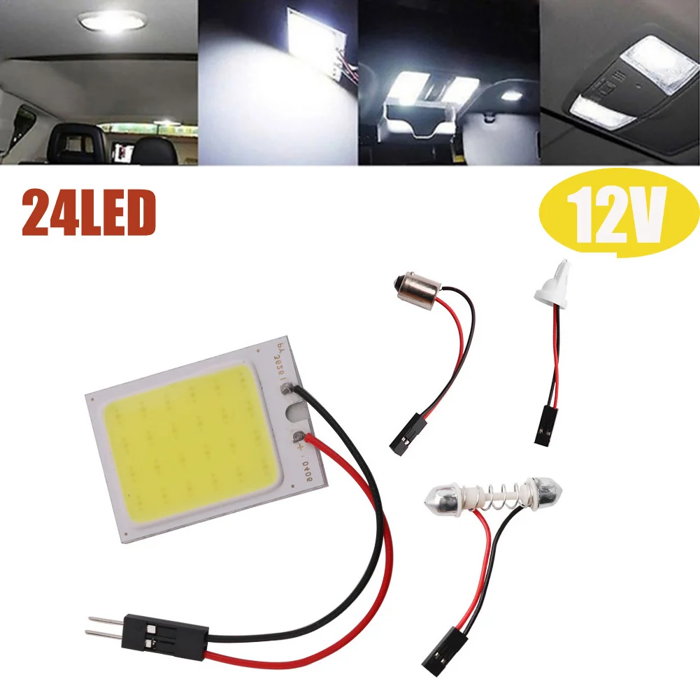 Effizient helles 6000K COB-LED-Lichtpanel für Autodecken, passend für T10 Ba9s-Steckdosen, perfekt mit lang anhaltender Leistung – Detail 3