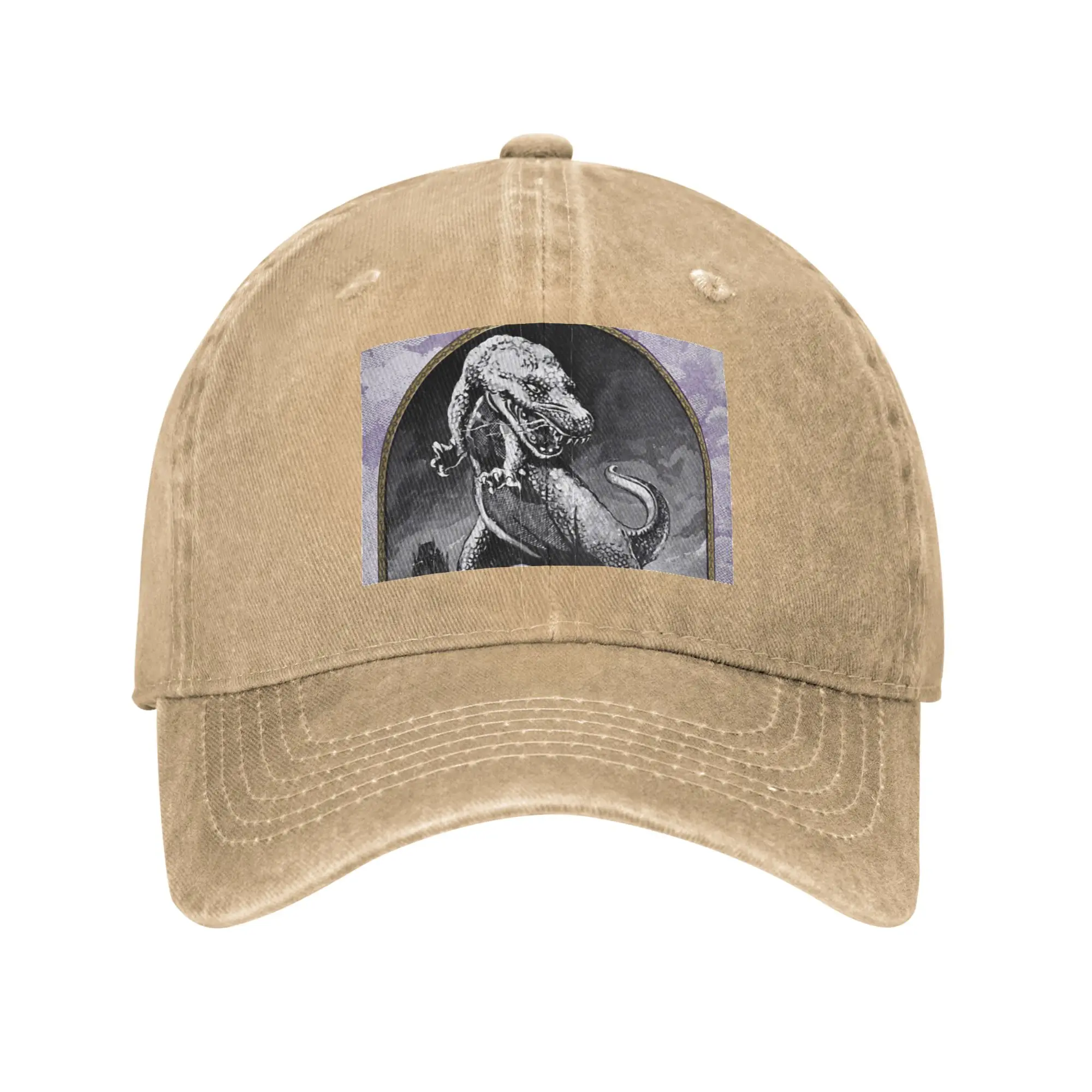 Fashion The Lost World 1920 s movie poster art baseball cap  Versatile Denim Hat Trucker Cap