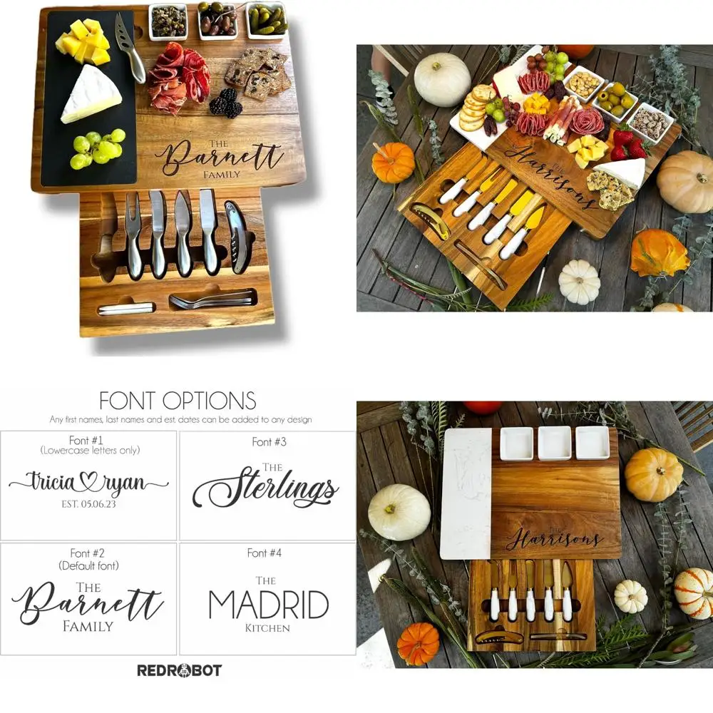 

Полный набор из 19 предметов для приготовления мясных изделий и сырных досок — идеально подходит для подарков в реэлторе, свадеб и личного использования.