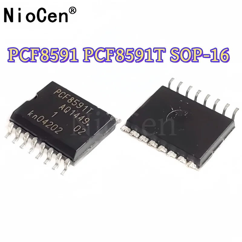 

（2pcs）Brand new original imported PCF8591 PCF8591T SOP-16 8-bit analog-to-digital converter patch