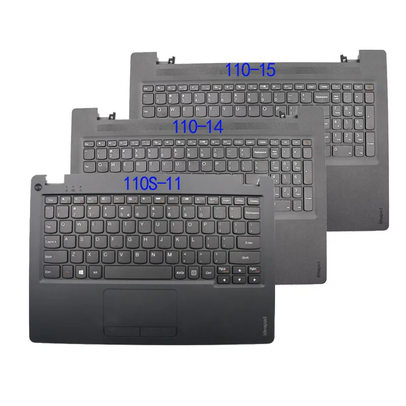 ForThe new Ideapad 110S-11 110-14 110-15 Palm Pad Keyboard Touch Pad Assembly US Black