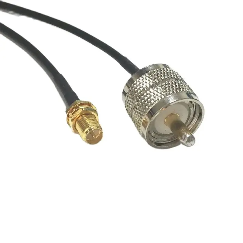 

New Modem Coaxial Cable UHF Male Plug Switch RP-SMA Female Jack Nut Connector RG174 Cable Pigtail 20CM 8" Adapter