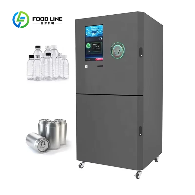 Multi-Use Reverse Vending Machine Recycle Aluminum Can Recycling Machine Plastic Bottle Recycling Vending Machine