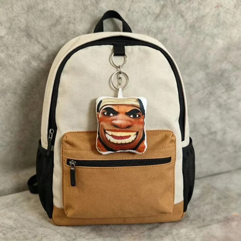 10cm Funny Pressing Can Make Sound Overwatch 2 Hero Maugaloa Malosi Mauga‌ Plush Toys Anime Game Bag Keychain Decor Plushie Doll