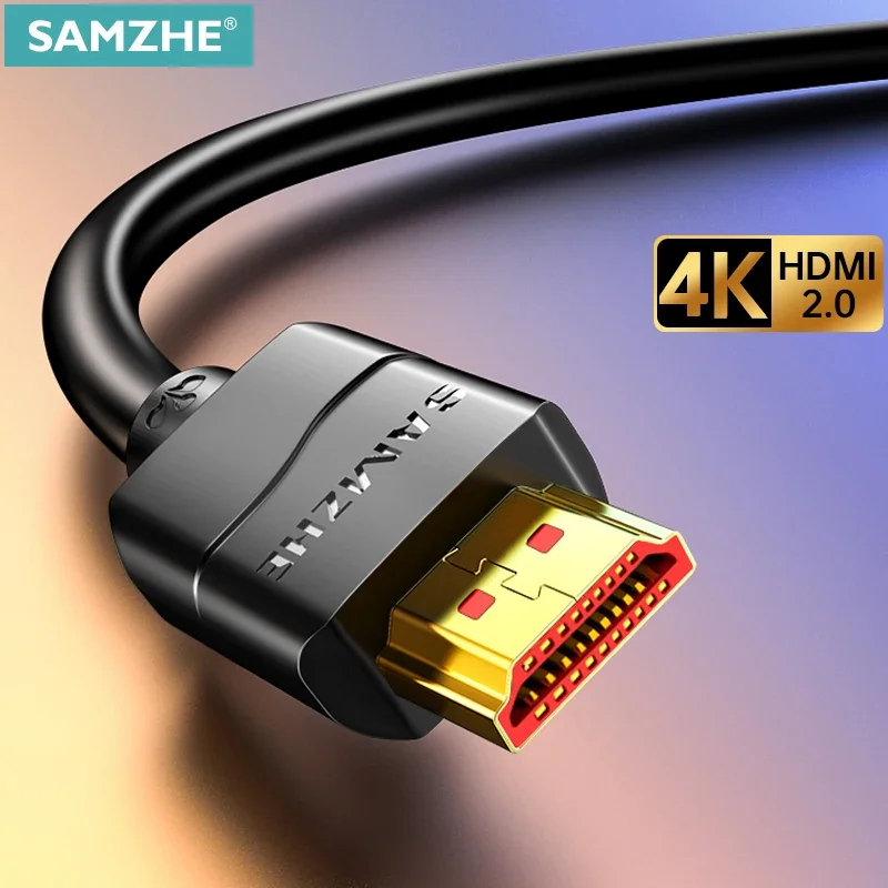 SAMZHE HDMI 2,0 кабель 4K/60 Гц сплиттер для Mi Box HDTV HDMI 2,0 аудио кабель переключатель Адаптер для Xiaomi PS4 кабель HDMI