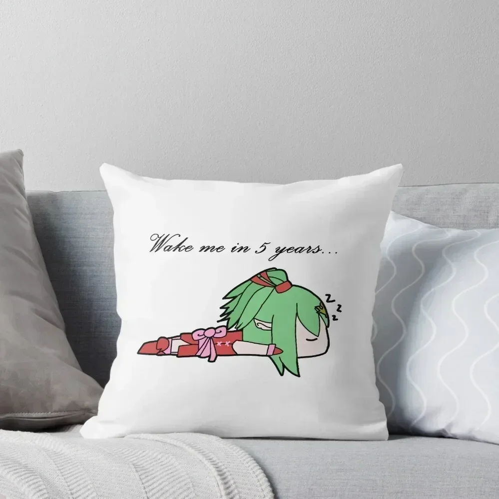 

Wake Me In Five Years - Tiki Throw Pillow home decor items Cushions For Children Sofa Cushions Covers autumn pillowcase pillow