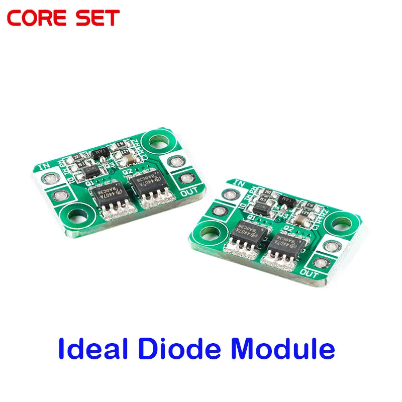 2pcs DC 3-30V Ideal Diode Module Battery Charging Charger Anti Reverse Connection Power Protection Board Module 4A Common Ground