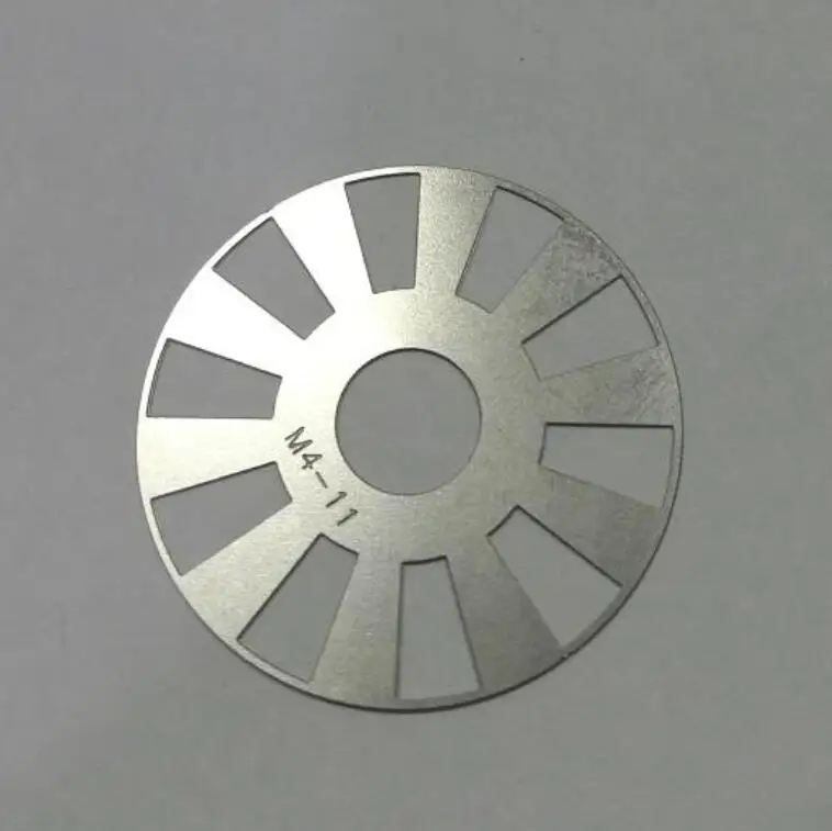 Photoelectric Encoder Frequency Converter Meter Wheel Outer Diameter 30mm Inner Diameter 8mm 10 Grid Encoder Disk M4-11 Encoder