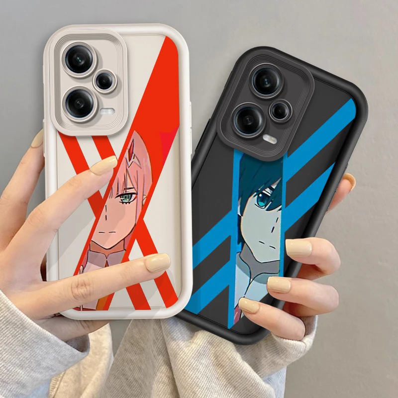 D-Darling In The Franxx Art Anime Eye Ladder For Xiaomi Redmi Note 13 12 12C 11 11S 10 10C 10A 9C 9A Pro 5G Back Phone Case