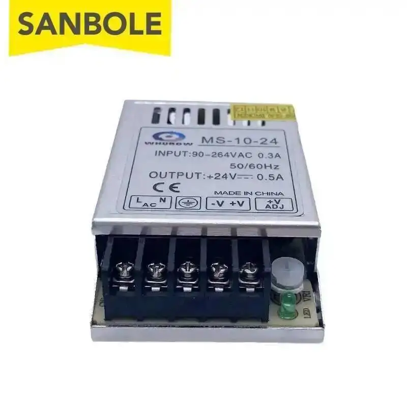 

10W Switch Power Supply MS-10-24 Mini Ultra-thin 5V12V24V Metal Shell Single Output LED Strip For Monitor