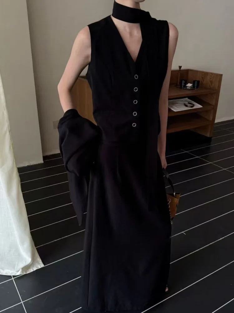 KWTX 2025 أوائل الخريف المتطورة 3 قطعة مجموعة النساء الشكل رياضية أنيقة ملابس أنيقة الخامس الرقبة سترة سترة تنورة مع حزام #2