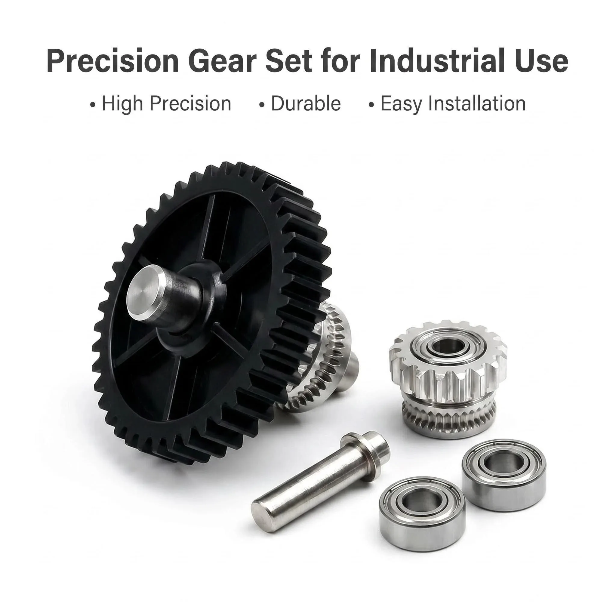 

Dual-Drive Active Extrusion Feeding Gear Kit for Zongwei Cubic S1C - 3D Printer Accessories